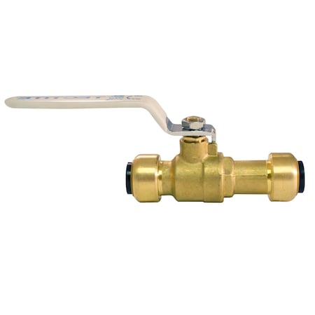 Apollo 1/2 in. Brass Push-to-Connect Slip Ball Valve FSBBV12SL
